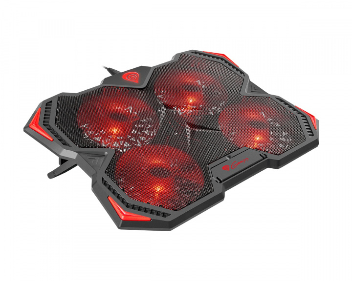 Genesis Oxid 250 LED Laptop Kjøleplate 2 USB