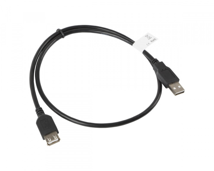 Lanberg USB Skjøteledning 2.0 AM-AF 0.7m