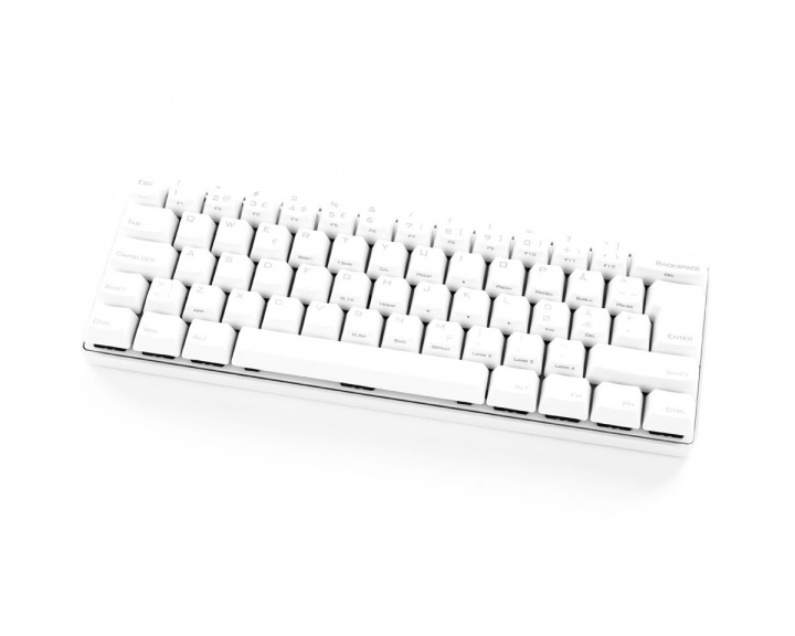 POK3R PBT Mekanisk Tastatur Hvit [MX Silent Svart] i gruppen Datatilbehør / Tastatur / Gaming tastatur hos MaxGaming (13651)