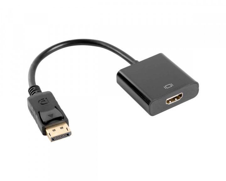 Lanberg Displayport Han til HDMI Hun 10 cm