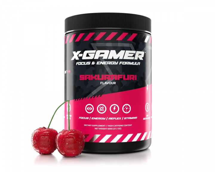 X-Gamer 600g X-Tubz Sakurafuri - 60 Porsjoner
