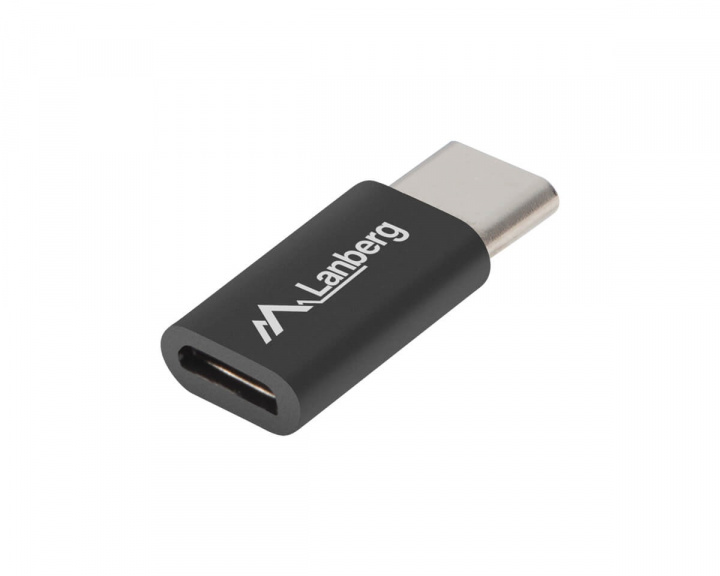 Lanberg Micro-B Hun til USB-C Han Adapter