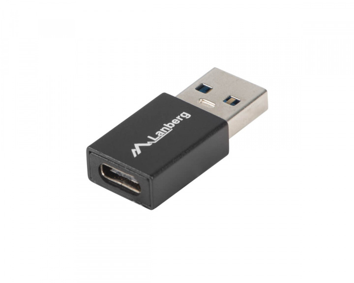 Lanberg USB-C 3.1 Hun til USB-A Han Adapter