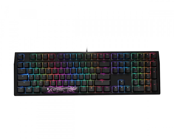 Ducky Shine 7 Blackout RGB PBT Tastatur [MX Brown]