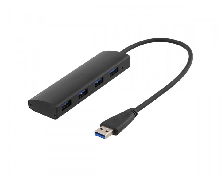 Deltaco USB 3.1 Gen 1 Hub til 4x USB Typ A