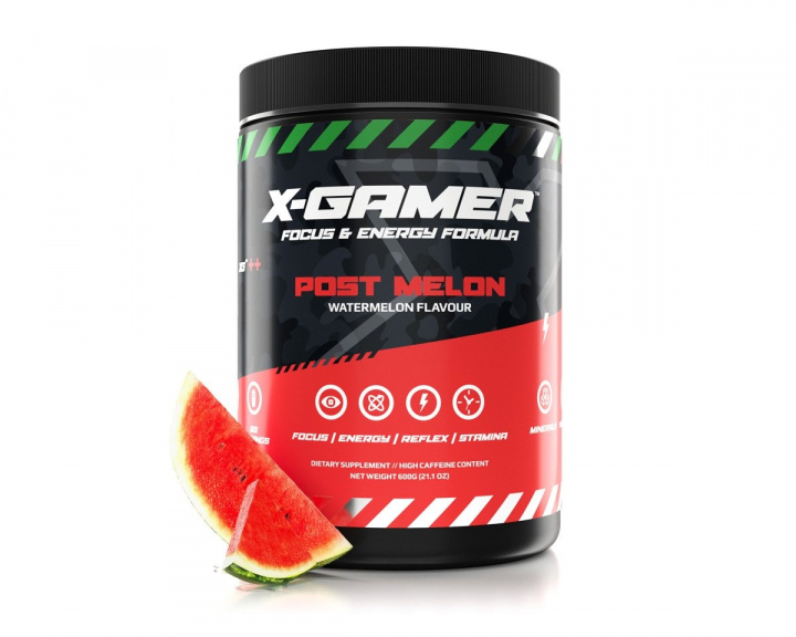 X-Gamer 600g X-Tubz Post Melon - 60 Porsjoner
