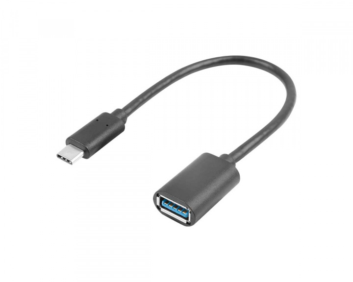 Lanberg USB-A (Hona) til USB-C 3.1 (Hane) 15cm Adapter