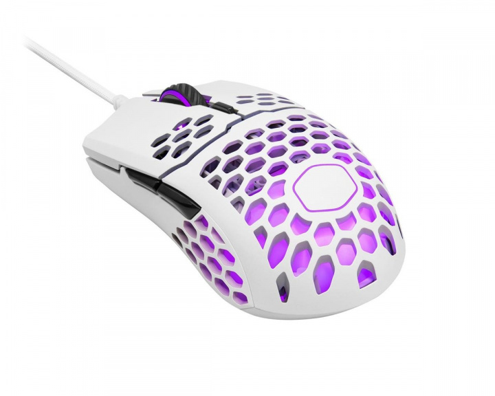 Cooler Master MM711 Gaming Mus Matt Hvit