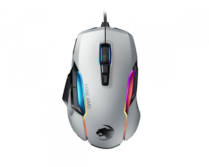 Roccat Kone Aimo Gaming Mus Hvit Remastered