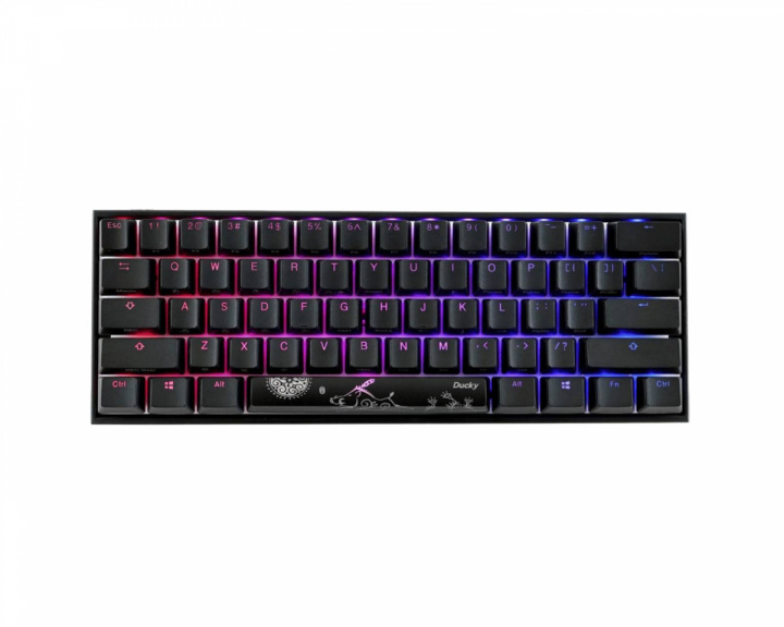 Ducky One 2 Mecha Mini RGB 2020 Edition Tastatur [MX Silent Red]