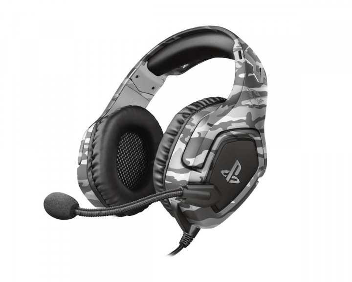 Trust GXT 488 Forze PS4/PS5 Gaming Headset Camo Grå