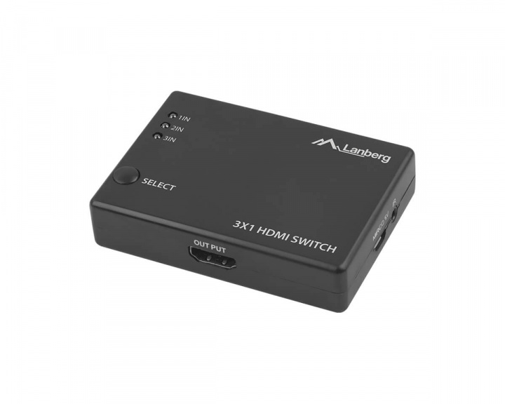 Lanberg HDMI Switch 3-Porter + Micro USB-Port
