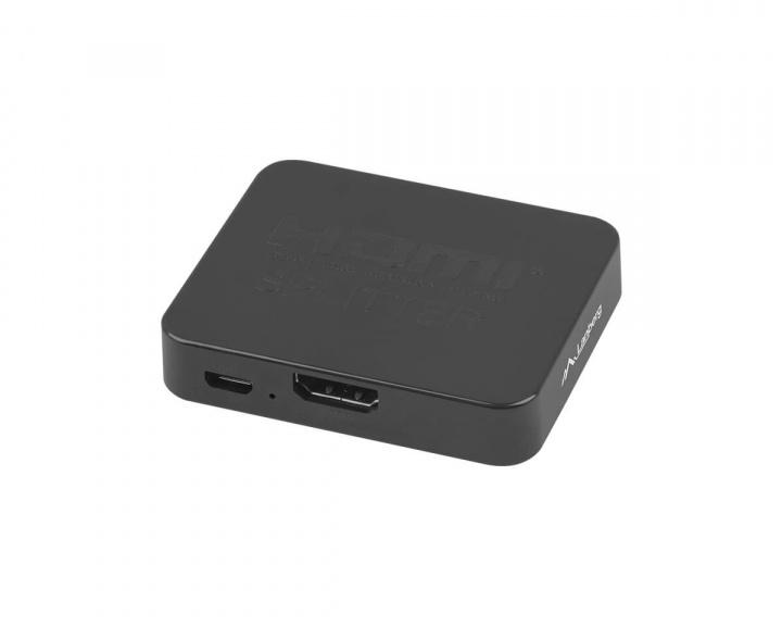 Lanberg HDMI Splitter 4K 2-Porter + Micro USB Port