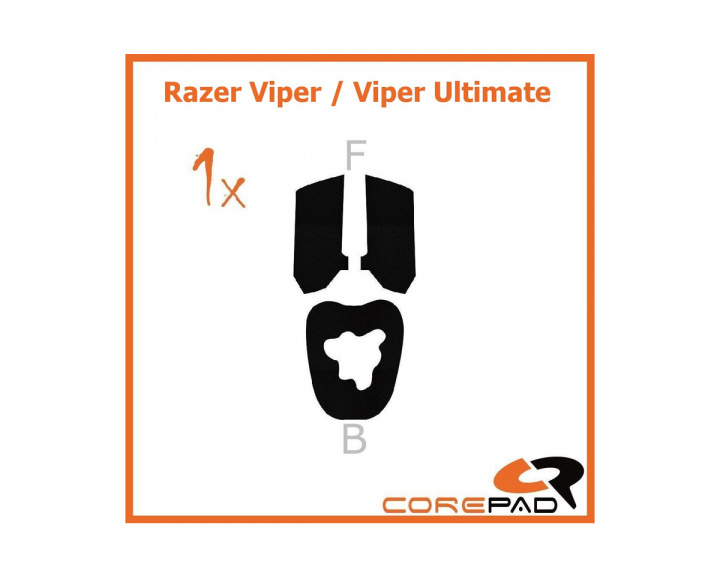Corepad Grips til Razer Viper / Viper Ultimate