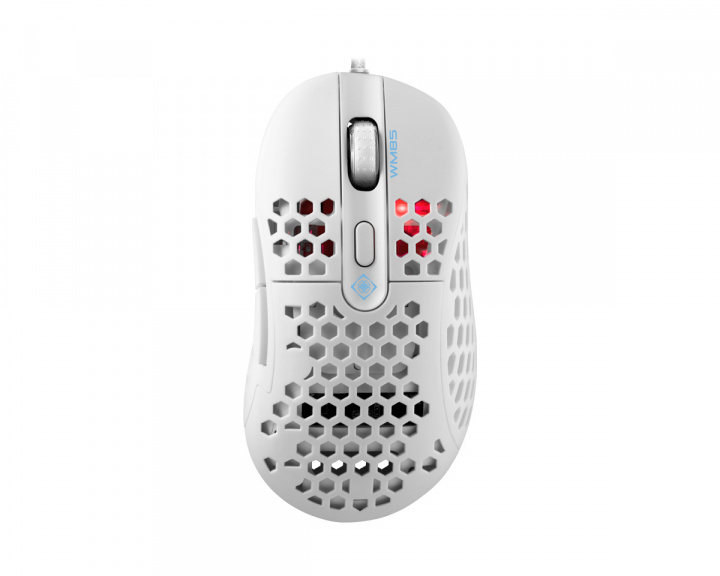 Deltaco Gaming WM85 Ultralett Gaming Mus White Line