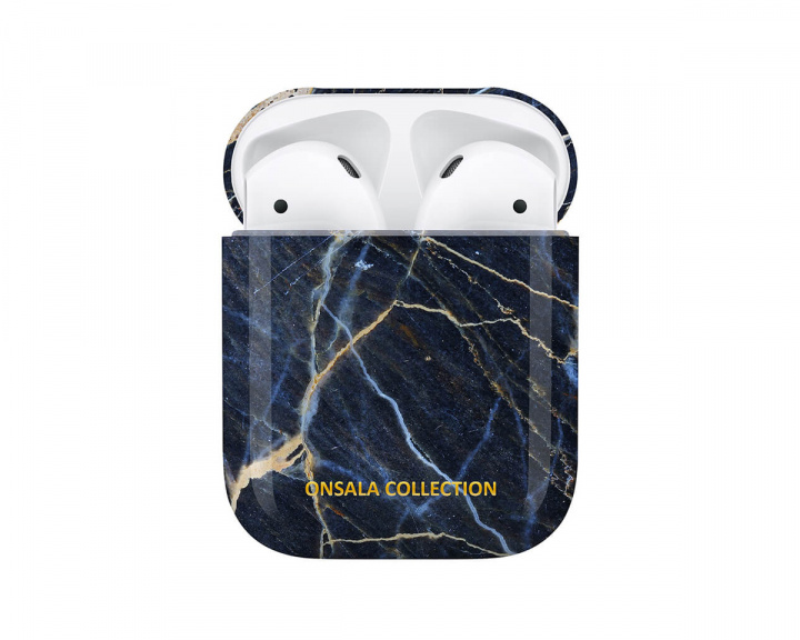 Onsala Airpods Etui Black Galaxy Marble