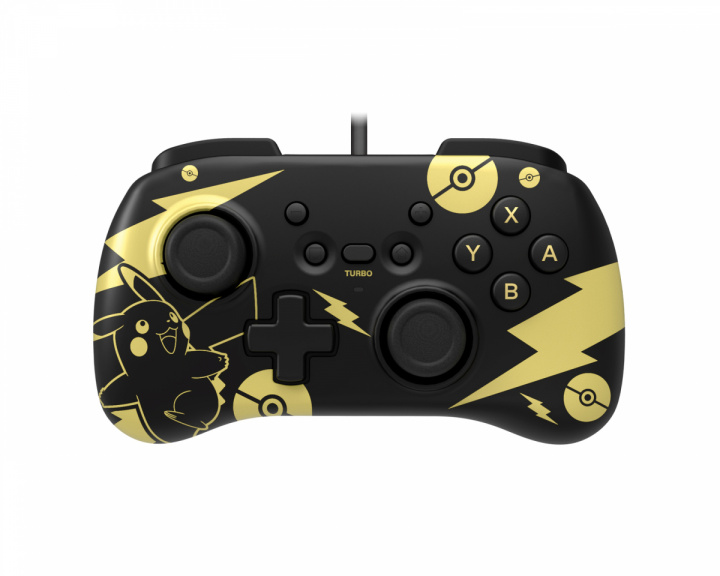 Hori Horipad Mini Kontroll - Pikachu Svart & Guld