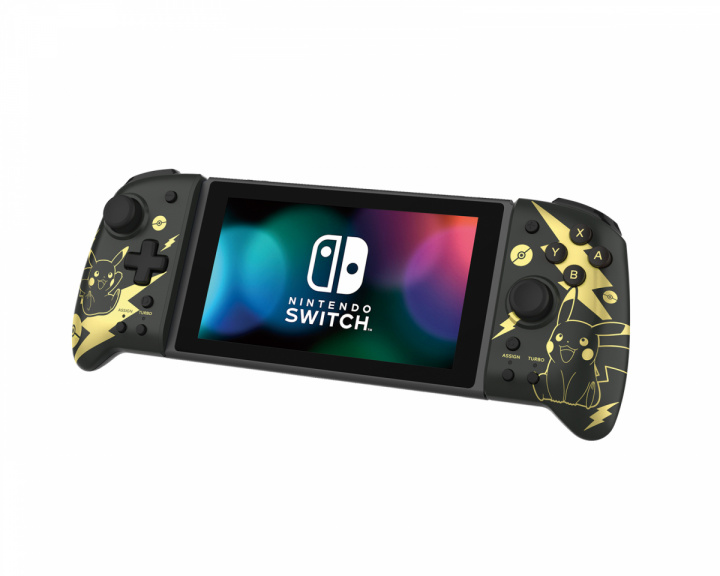 Hori Switch Split Pad Pro Kontroller - Pikachu Svart & Guld