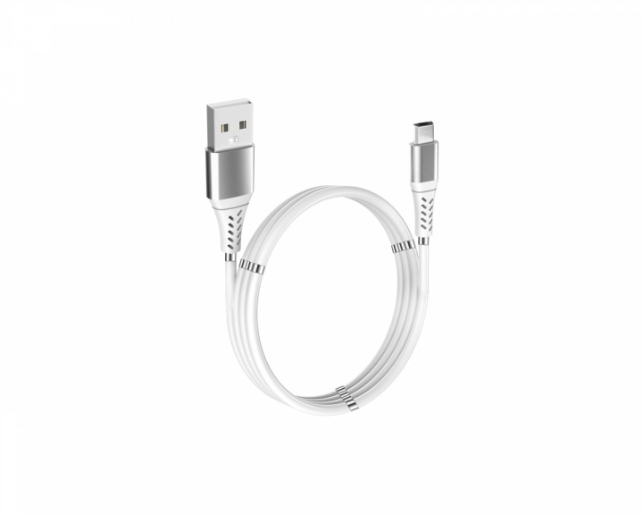 GadgetMonster Magnetisk kabel USB-A til Mikro USB - 1 Meter
