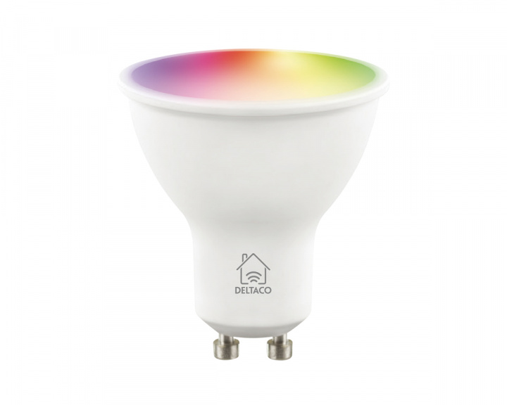 Deltaco Smart Home RGB LED Lampe GU10 WiFI 5W