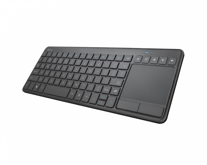 Trust Vaia Trådløs Tastatur Touchpad