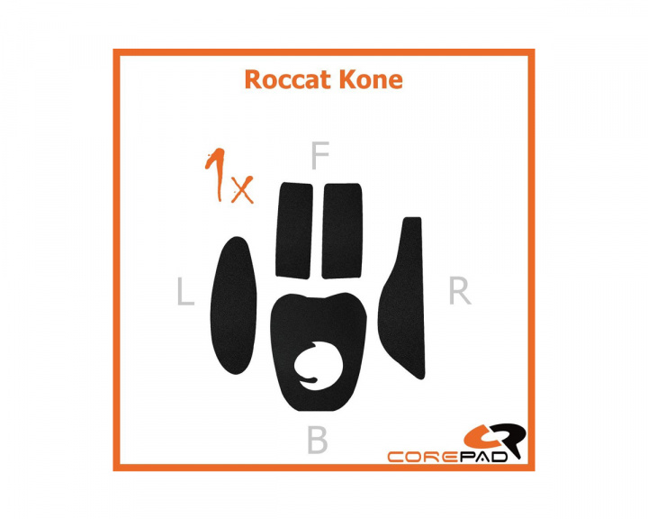 Corepad Corepad Grips til Roccat Kone / Kone EMP / Kone Pure