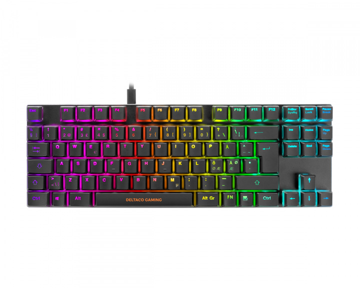 Deltaco Gaming DK420BR TKL Mekanisk Tastatur [Content Red] 
