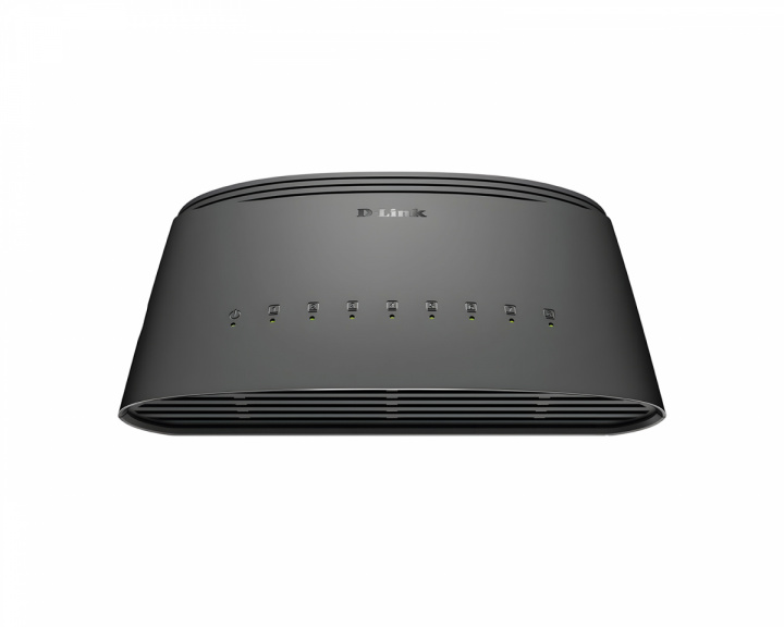 D-Link DGS-1008D Nettverk Switch 8x 10/100/1000 - Svart