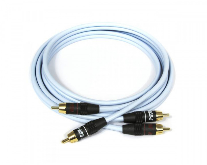 Supra Dual 2RCA-2RCA Lydkabel - 0.5m