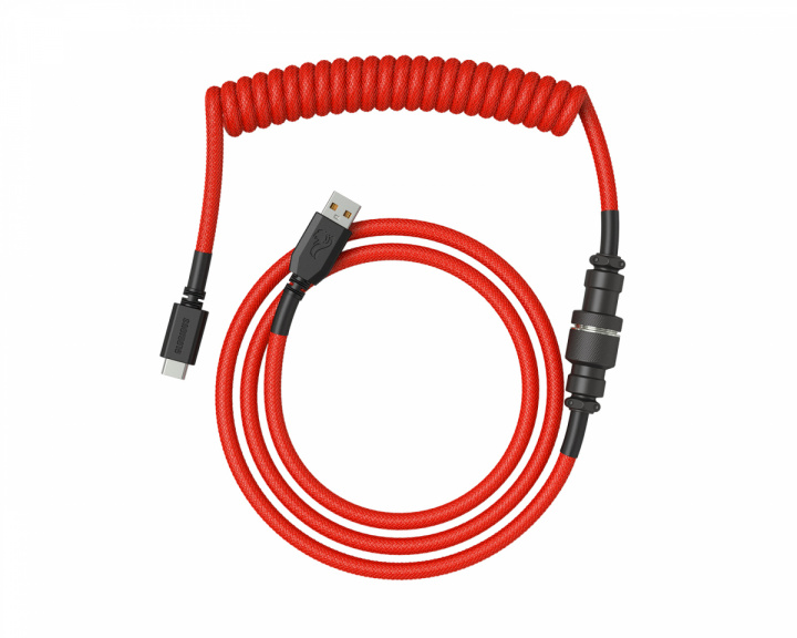 Glorious Coil Cable - Crimson Red