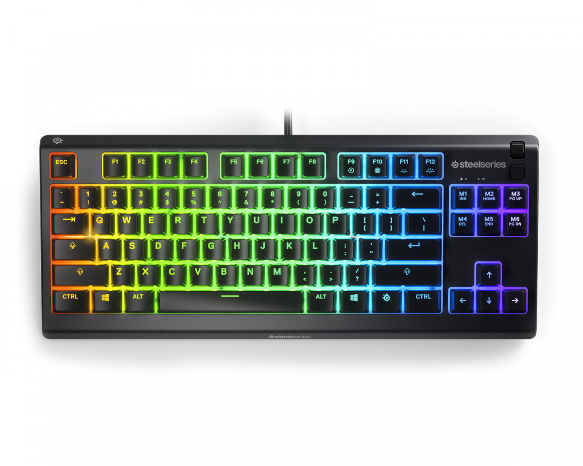 apex 3TKL SteelSeries 他2つ SteelSeries Apex 3 TKL RGB Tastatur - MaxGaming.no