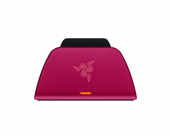 Razer Quick Charging Stand PS5 - Ladestation til PS5 Kontroller - Rød