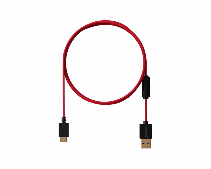 Pulsar USB-C Paracord Kabel - Rød