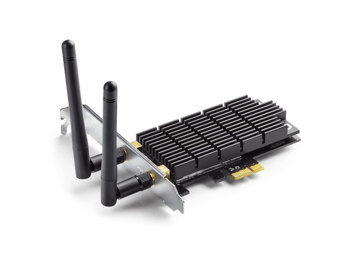 TP-Link Archer T6E PCIe Nettverkskort, Dual-Band, 400+867 Mbps, 2xDetachable antennas