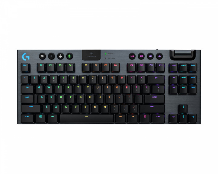 Logitech G915 Trådløs RGB Spilltastatur TKL [GL Linear] - Carbon