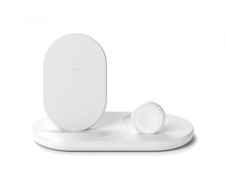 Belkin Boost Charge 3in1 Wireless Charger for Apple Devices - Hvit