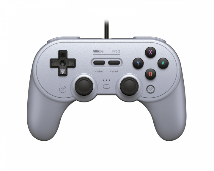 8Bitdo Pro 2 Kablet håndkontroll PC/Switch - Gray Edition