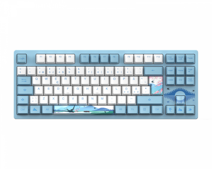 Dareu Swallow A87 TKL Hotswap LED Tastatur [Blue Sky]