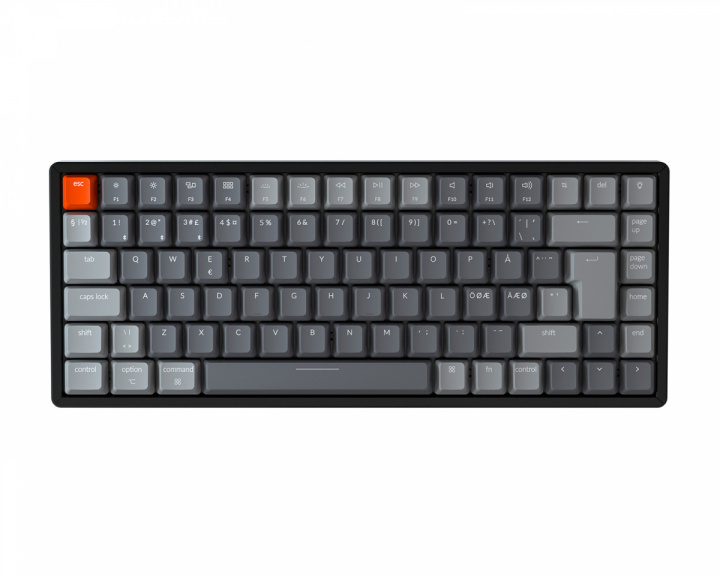 Keychron K2 V2 RGB Trådløs Aluminium Tastatur [Gateron Blue]