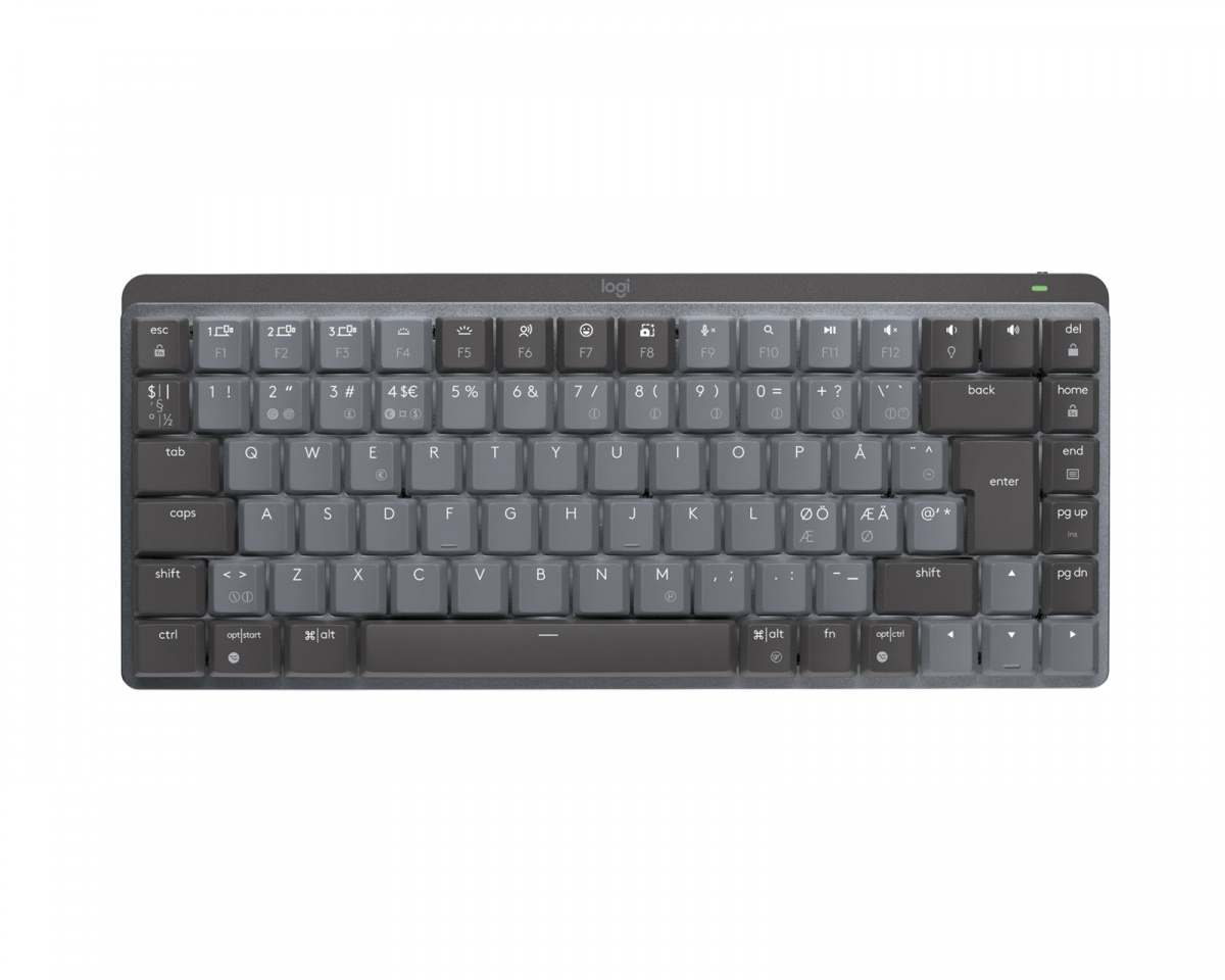 キーボード MX MECHANICAL MINI Logitech MX Mechanical Mini Trådløs Low Profile Tastatur [Tactile