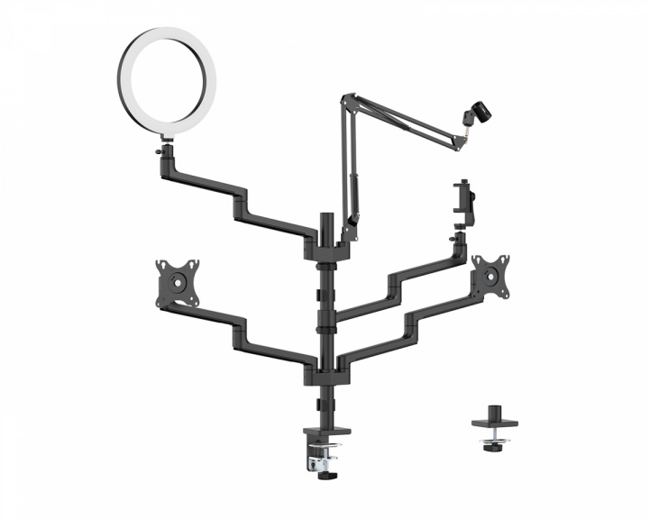 MaxMount Monitorstativ - Alt i ett-strømmestativ
