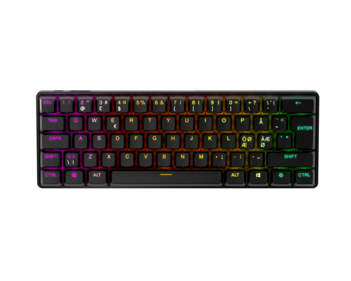 SteelSeries Apex Pro Mini Wireless RGB Trådløs Tastatur - Svart