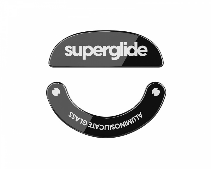 Superglide Glass Skates Type-S til Pulsar X2 Series - Svart
