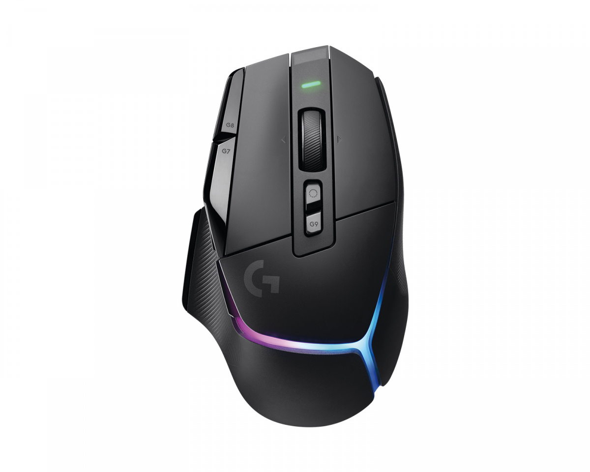 Logitech G502 X PLUS Trådløs Gaming Mus RGB - Svart - MaxGaming.no