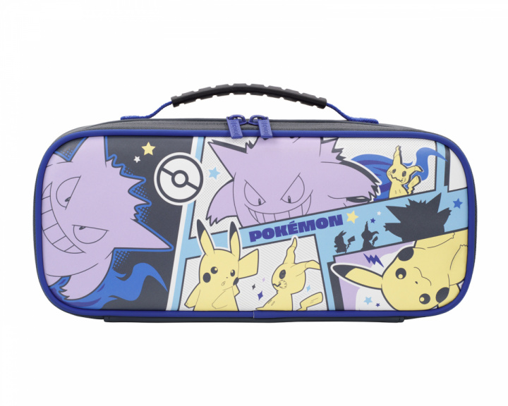 Hori Cargo Pouch Compact - Bæreveske til Nintendo Switch - Pikachu/Gengar/Mimikyu