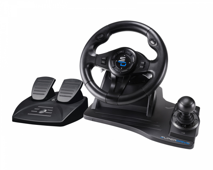 Subsonic Superdrive Racing Wheel GS550 - Ratt og Pedaler til PC/Xbox Series/PS4