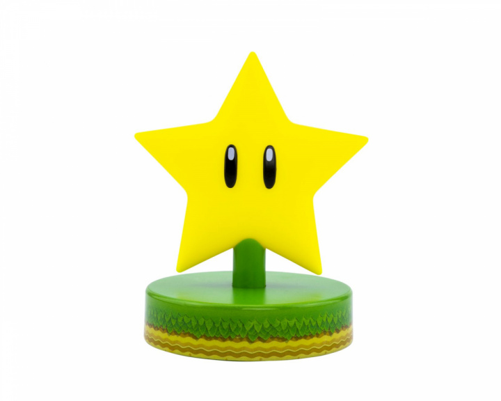 Paladone Icon Light - Super Mario Super Star Lampe V2