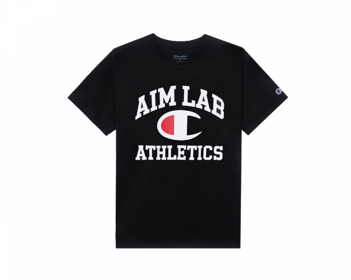 Aim Lab x Champion - Svart T-Shirt - Large