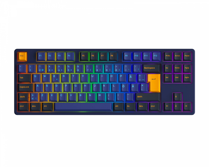Akko 5087S Horizon ISO TKL Tastatur [Akko CS Silver]