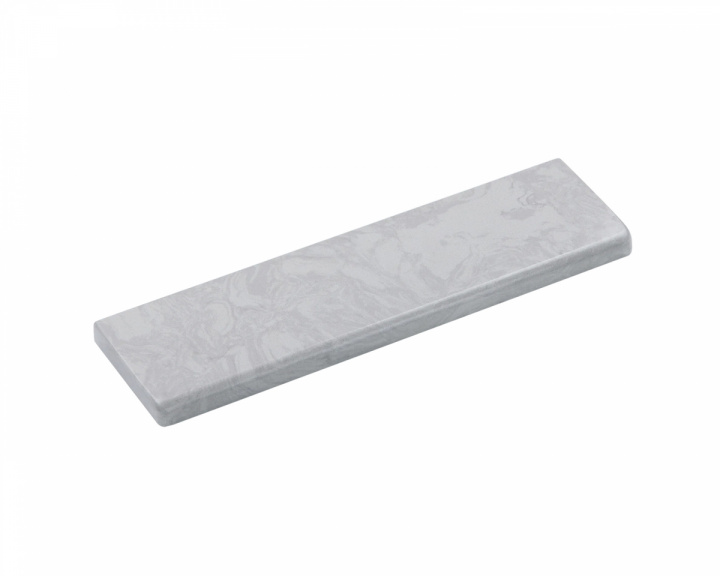 KBDfans Quartz Stone Cement Gray Wrist Rest 60% - Grå Håndleddstøtte